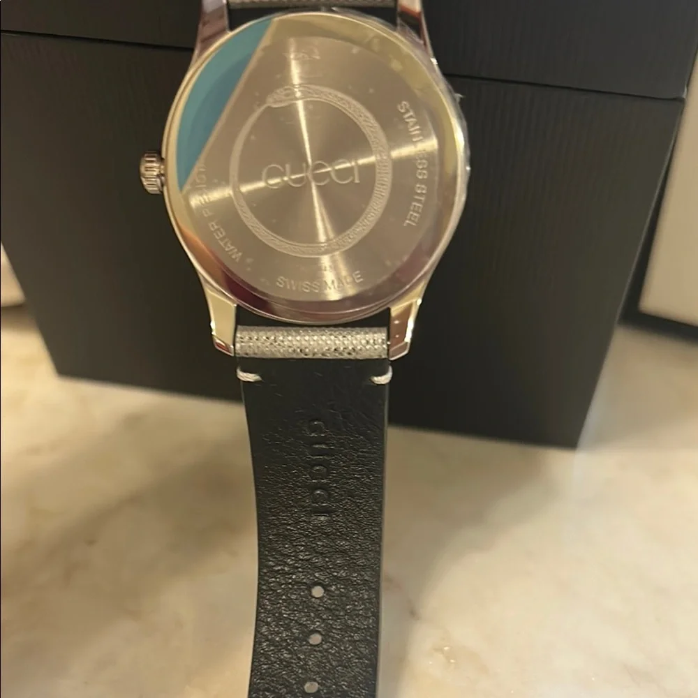Gucci Silver unisex hologram Watch-new